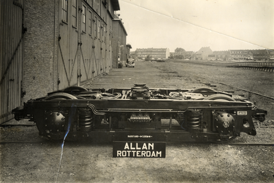 808508 Afbeelding van een draaistel voor een enelctrisch treinstel mat. 1935 (serie mCD 9701-9704, later nrs. 204-206, ...